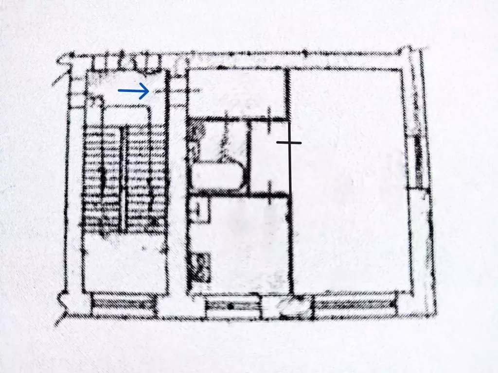 1-к кв. Московская область, Домодедово Центральный мкр, ул. Рабочая, 3 ... - Фото 2