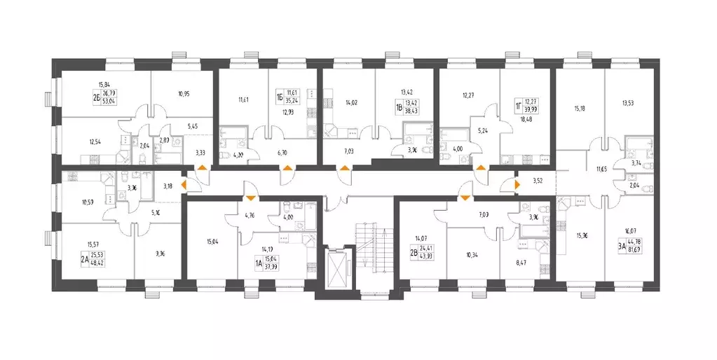 3-к кв. Татарстан, с. Высокая Гора Атмосфера жилой комплекс (81.69 м) - Фото 2