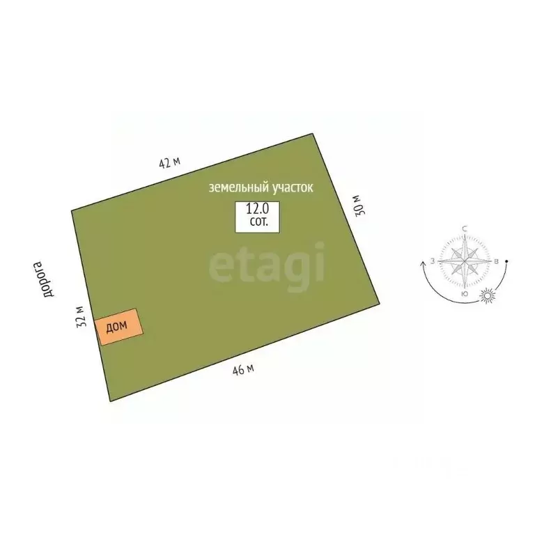 Участок в Саха (Якутия), Якутск Марха мкр,  (12.0 сот.) - Фото 1