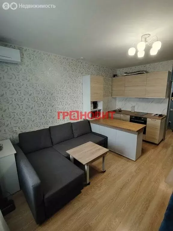 Квартира-студия: Новосибирск, улица Немировича-Данченко, 122/3 (28.2 ... - Фото 2