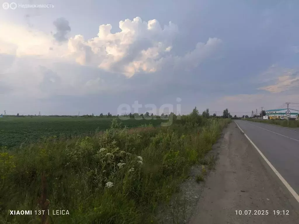 Участок в Тюменский район, село Каскара (600 м) - Фото 1