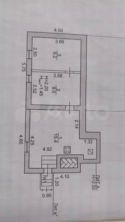Дом 88,9 м на участке 4 сот. - Фото 1