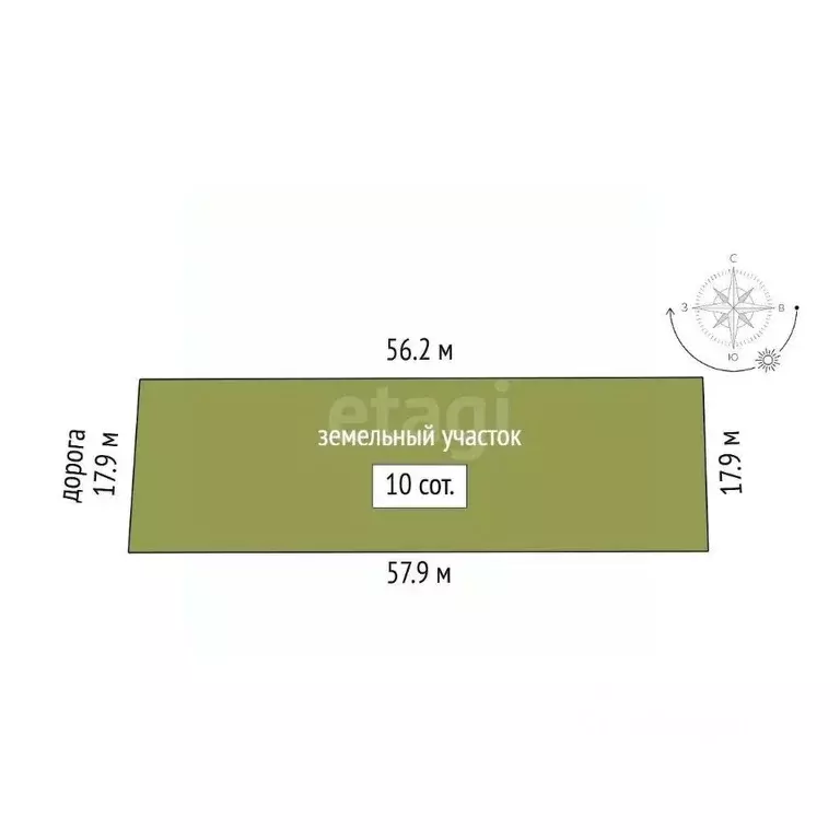 Участок в Мордовия, Лямбирский район, Берсеневское с/пос, Дружба ... - Фото 2