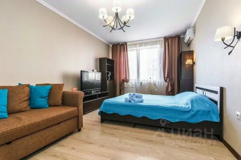1-к кв. Краснодарский край, Краснодар ул. Архитектора Ишунина, 7 (40.0 ... - Фото 1