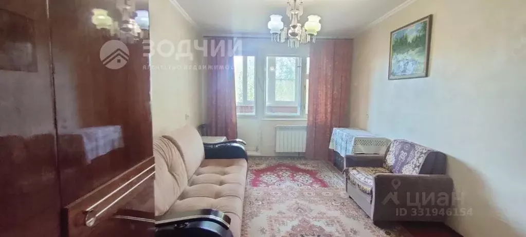 1-к кв. Чувашия, Чебоксары ул. Эльменя, 3 (33.0 м) - Фото 1
