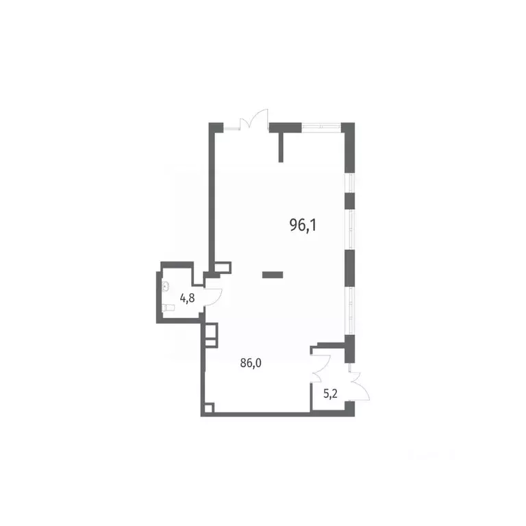 Помещение свободного назначения в Санкт-Петербург ул. Академика ... - Фото 1