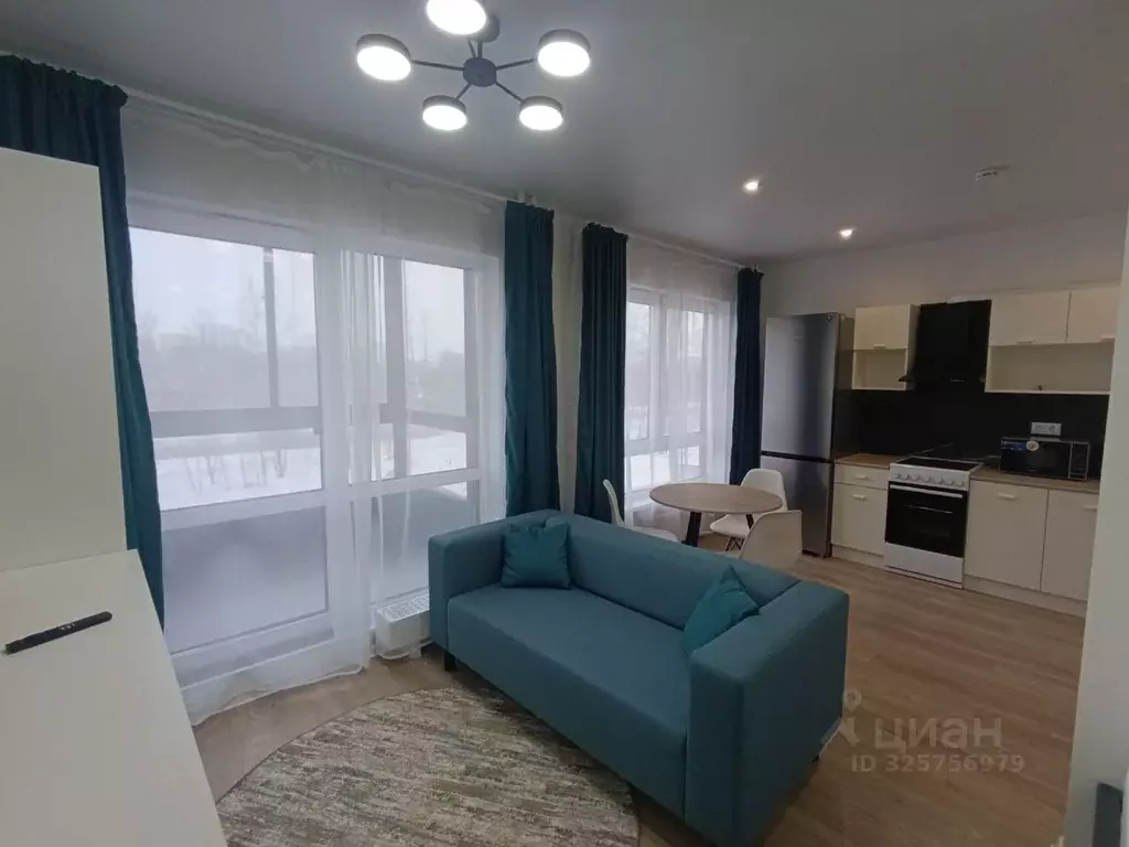 1-к кв. Ленинградская область, Всеволожский район, д. Новое Девяткино ... - Фото 1