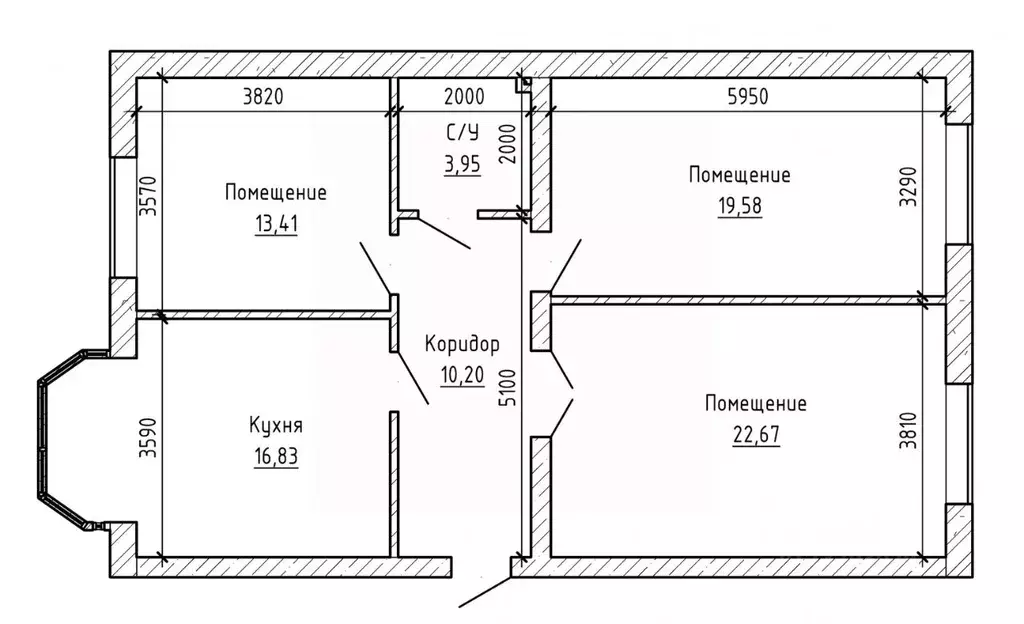 3-к кв. Кабардино-Балкария, Чегем Южный мкр, 5 (87.0 м) - Фото 2