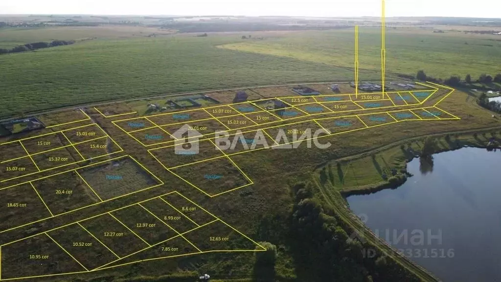 Участок в Владимирская область, Суздальский район, Павловское ... - Фото 1