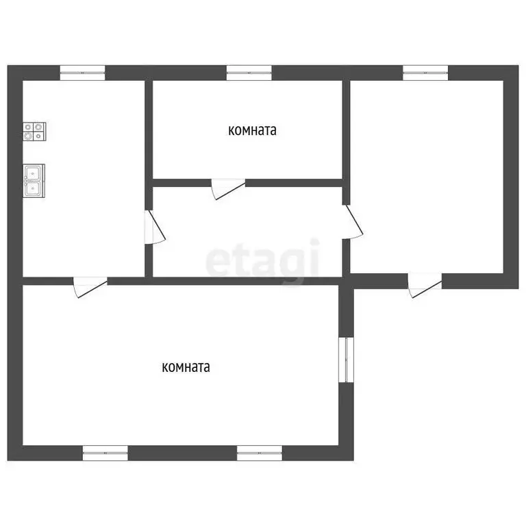 Дом в Заводоуковск, СНТ Раздолье (64 м) - Фото 1