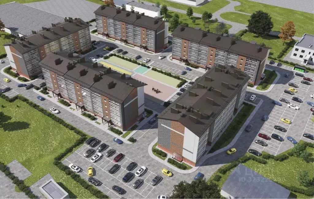 1-к кв. Татарстан, с. Пестрецы ул. Казанская, 16Б/3 (36.9 м) - Фото 2