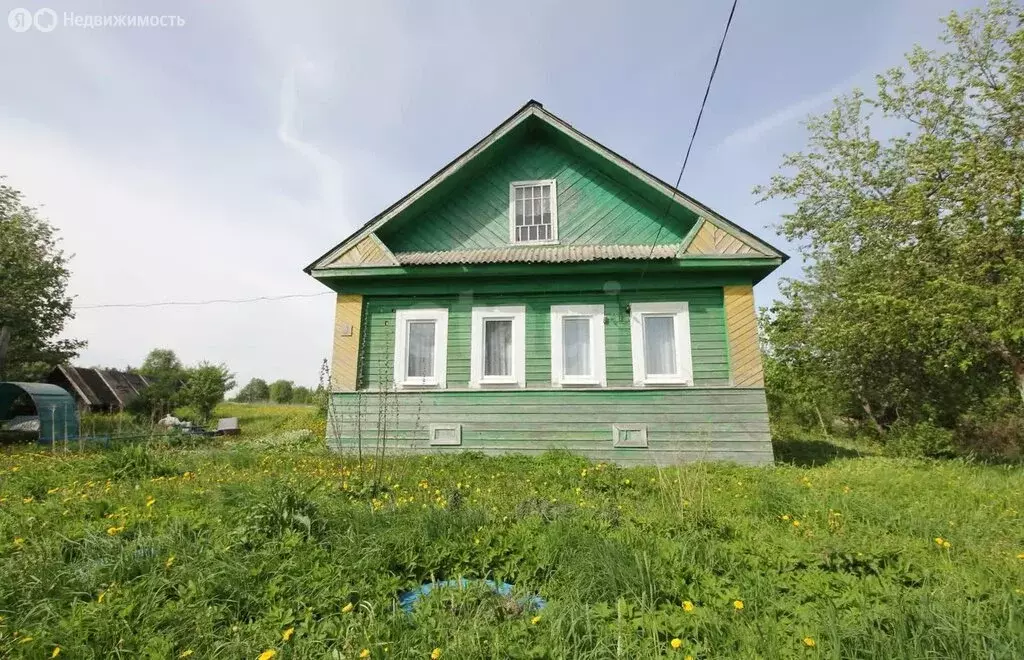 Дом в Шекснинский район, сельское поселение Угольское, деревня Леоново ... - Фото 1