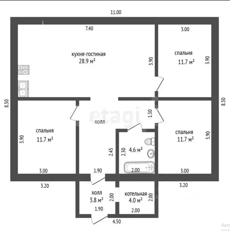Дом в Московская область, Талдомский городской округ, с. ... - Фото 2