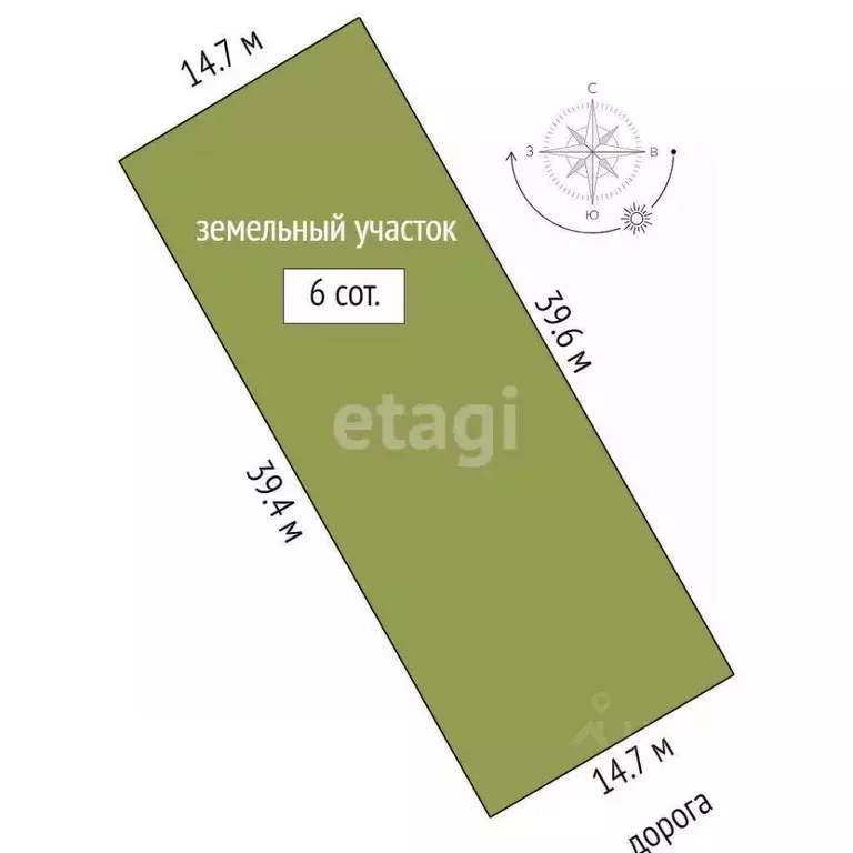 Участок в Ростовская область, Мясниковский район, Краснокрымское ... - Фото 2
