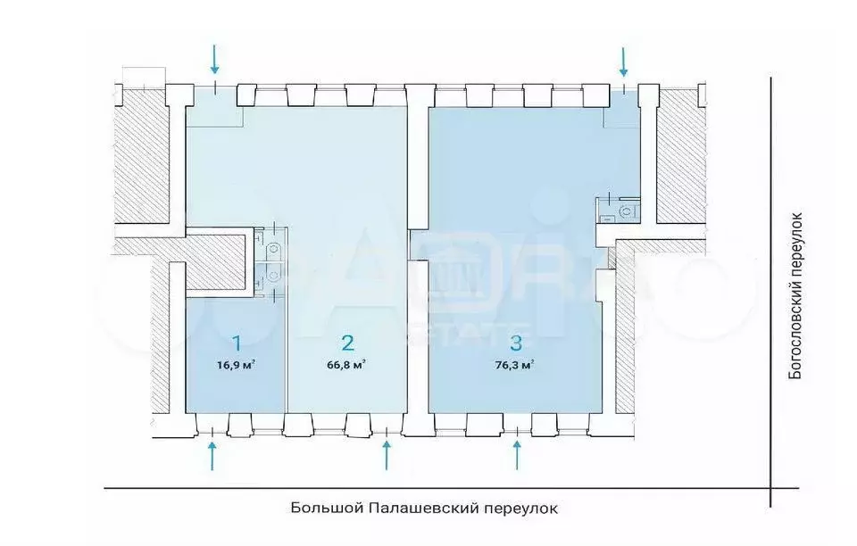 16,9 м2/Аренда торгового помещения/цао - Фото 0