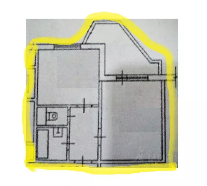 1-к кв. Московская область, Балашиха Ольгино мкр, ул. Граничная, 10 ... - Фото 2