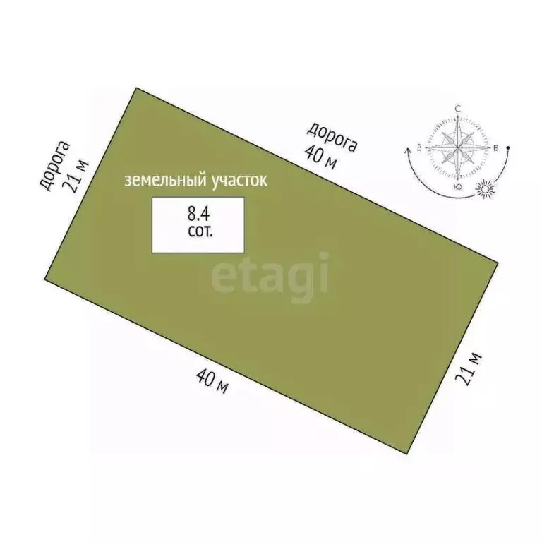 Участок в Тюменская область, Тюменский муниципальный округ, ... - Фото 2