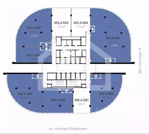 Помещение свободного назначения в Москва ул. Нижние Мневники, 3С1 (441 ... - Фото 2