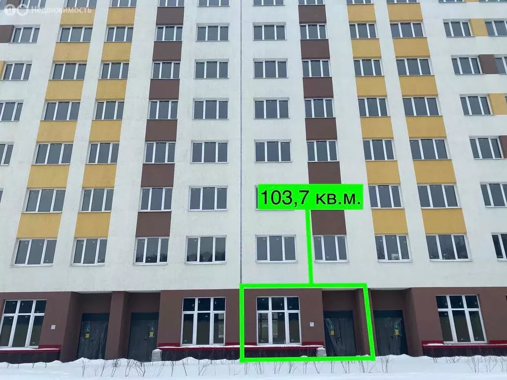Помещение свободного назначения (104.7 м) - Фото 1