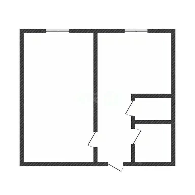 1-к кв. Курганская область, Курган Заозерный жилрайон, 5-й мкр, 1 ... - Фото 2