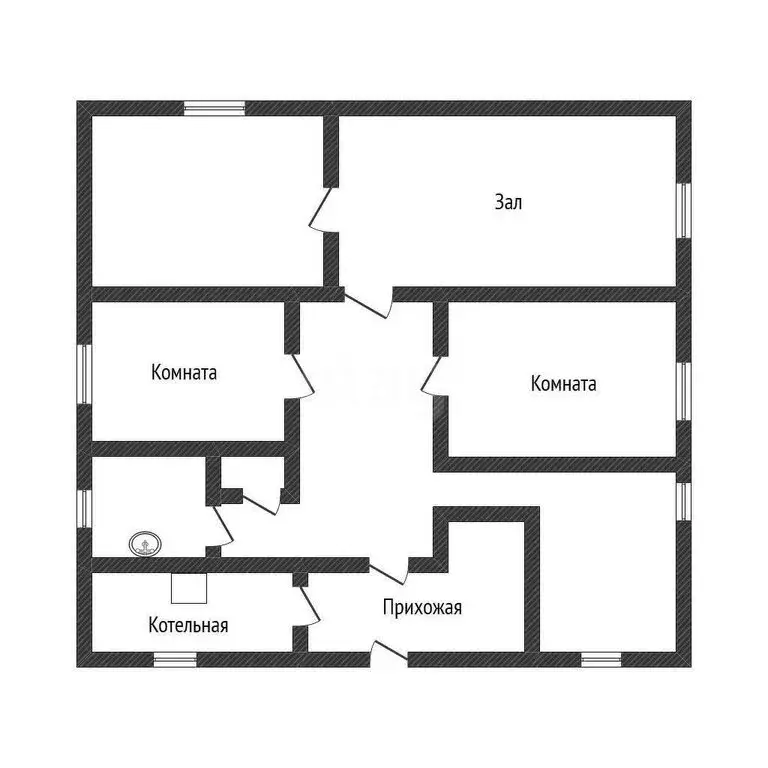 Дом в Верх-Обский, Набережная улица (127.8 м) - Фото 1