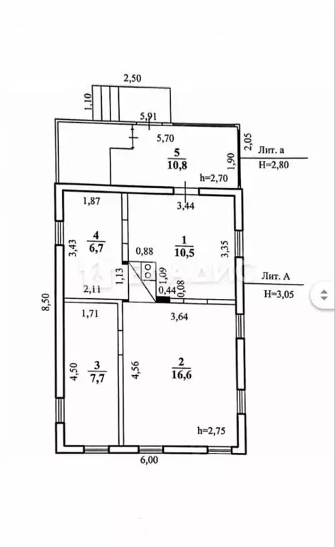 Дом в Забайкальский край, Чита ул. Шестиперова (52 м) - Фото 1