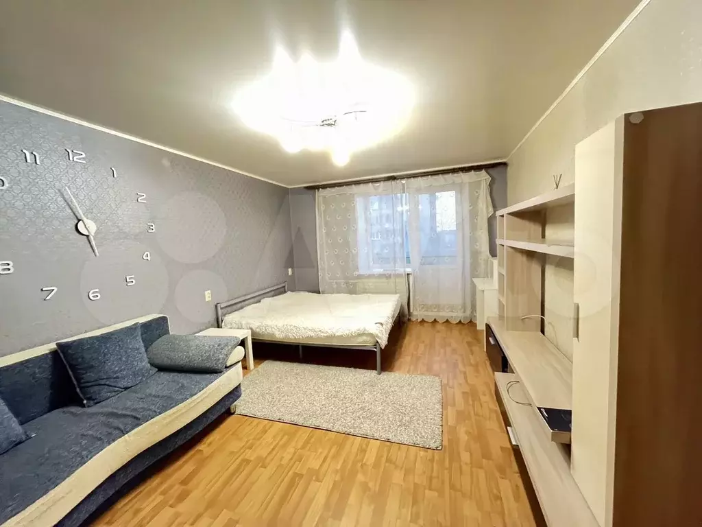 1-к. квартира, 37 м, 5/9 эт. - Фото 1