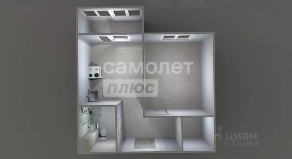 1-к кв. Московская область, Подольск Красная Горка мкр, ул. Садовая, ... - Фото 2