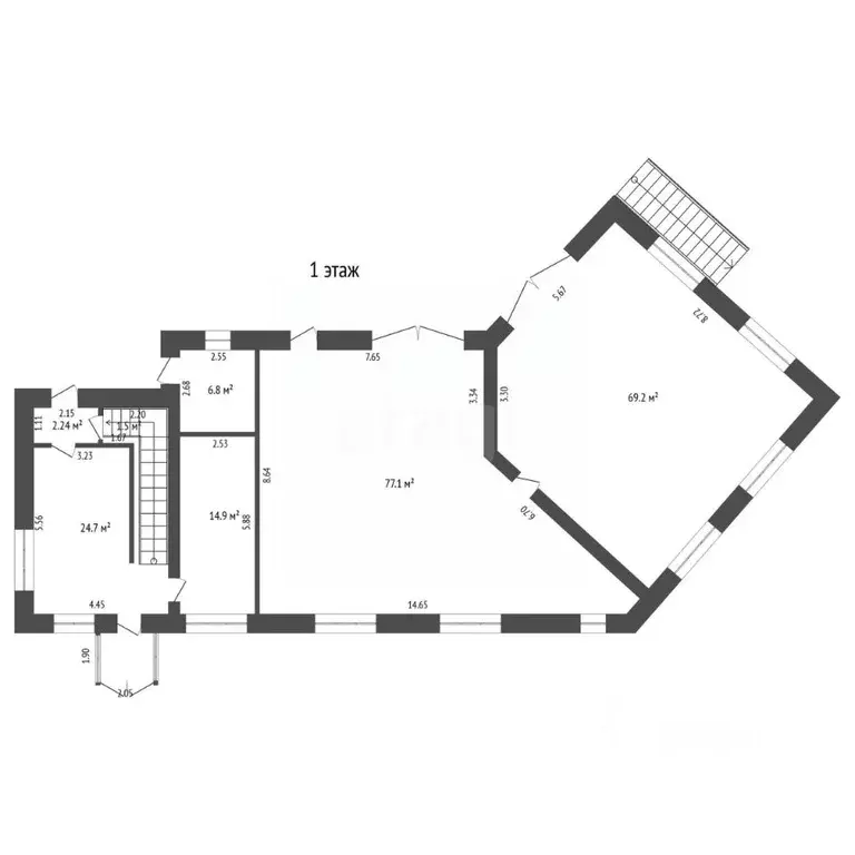 Помещение свободного назначения в Марий Эл, Йошкар-Ола ул. Суворова, ... - Фото 2