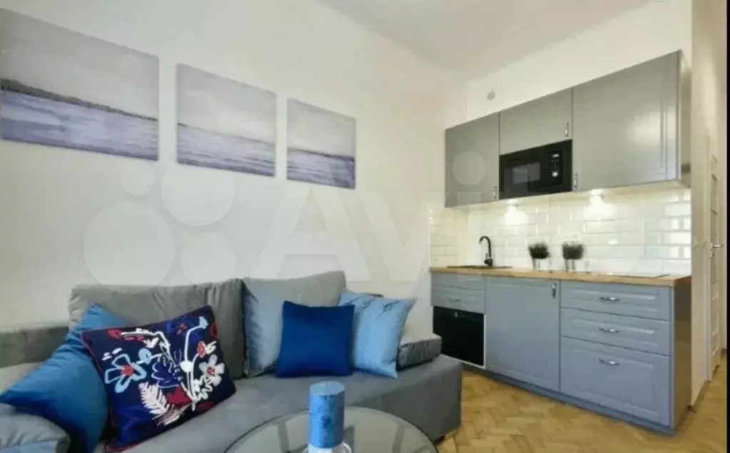 Квартира-студия, 27 м, 3/9 эт. - Фото 1