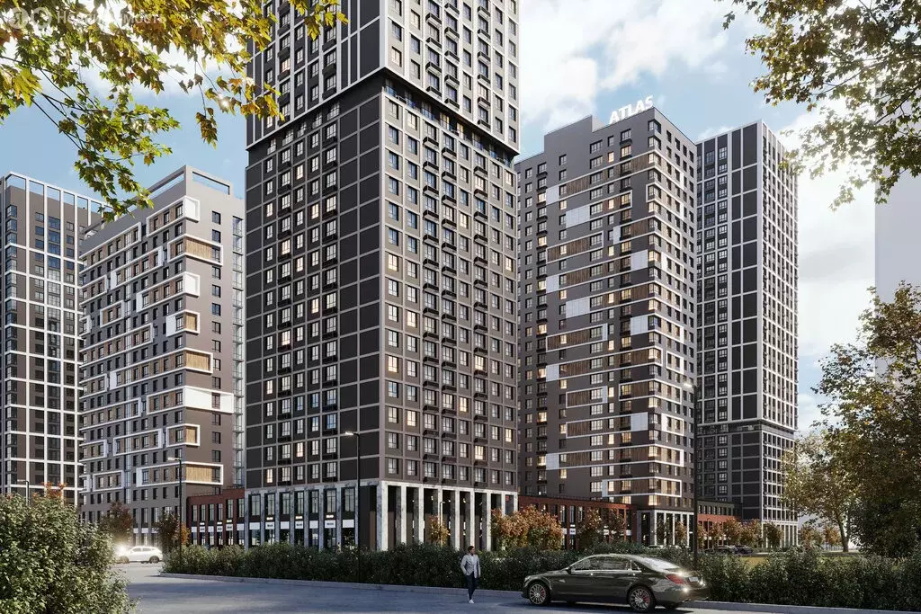 1-комнатная квартира: Екатеринбург, Московская улица, 251 (42.8 м) - Фото 1