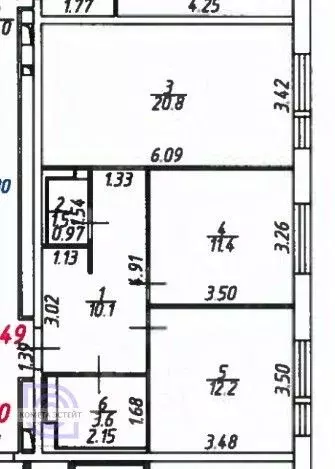 2-к кв. Москва ул. Вертолетчиков, 21к4 (60.0 м) - Фото 0