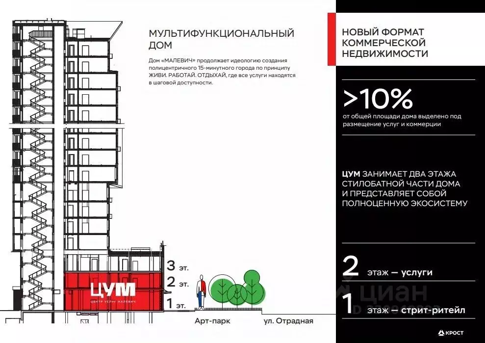 Помещение свободного назначения в Москва Отрадная ул., 4А (38 м) - Фото 1