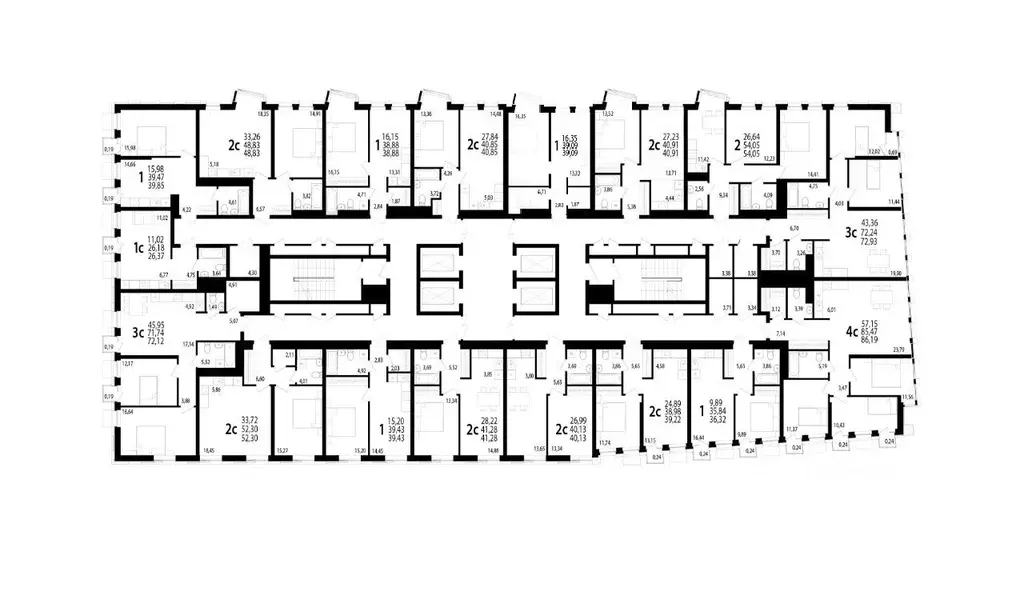 2-к кв. Башкортостан, Уфа бул. Ибрагимова, 90/2 (52.3 м) - Фото 1