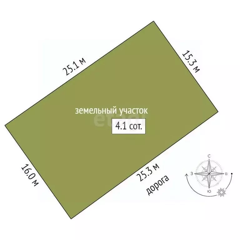 Участок в Севастополь Теремок садоводческое товарищество, 210 (4.08 ... - Фото 2