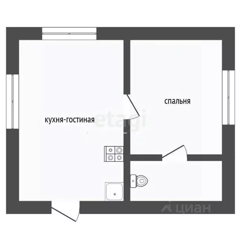 Дом в Тюменская область, Нижнетавдинский муниципальный округ, Водник ... - Фото 2