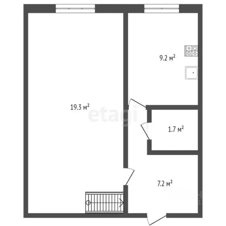 4-к кв. Брянская область, Брянск Харьковская ул., 14а (95.0 м) - Фото 1