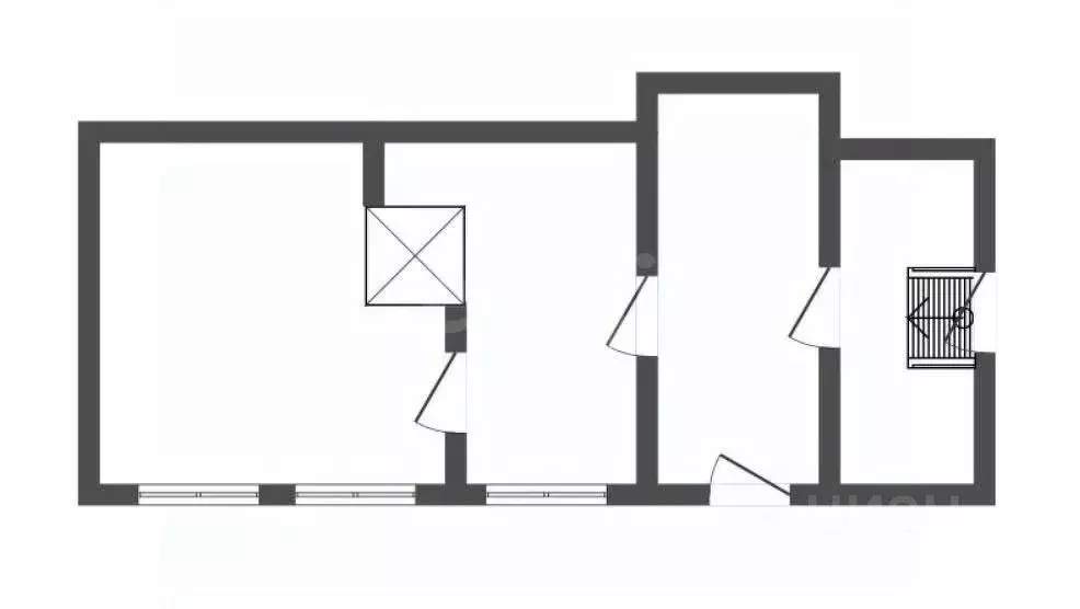 2-к кв. Воронежская область, Борисоглебск Долевая ул., 4 (27.5 м) - Фото 2