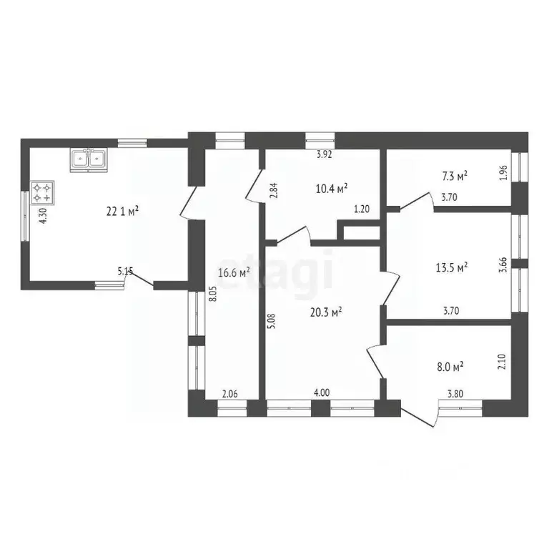 Дом в Ростовская область, Неклиновский район, с. Лакедемоновка Степная ... - Фото 2