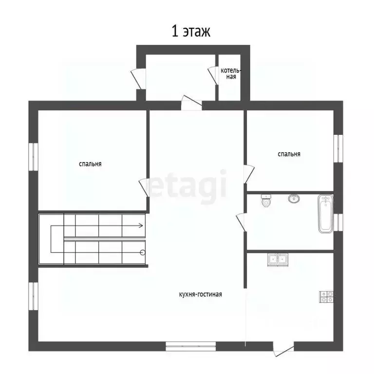 Дом в Тюменская область, Тюмень Луч СНТ, ул. Брусничная (128 м) - Фото 2