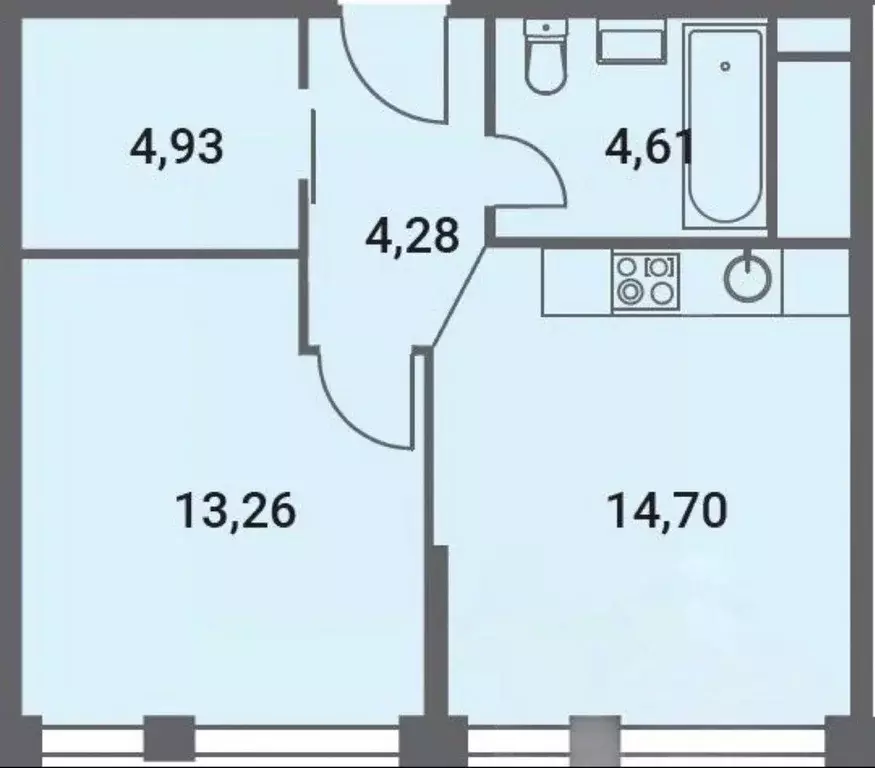 1-к кв. Москва Шмитовский проезд, 39к6 (43.0 м) - Фото 1