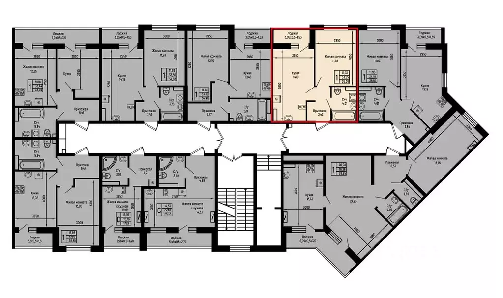 1-к кв. Краснодарский край, Туапсинский муниципальный округ, с. Небуг ... - Фото 2