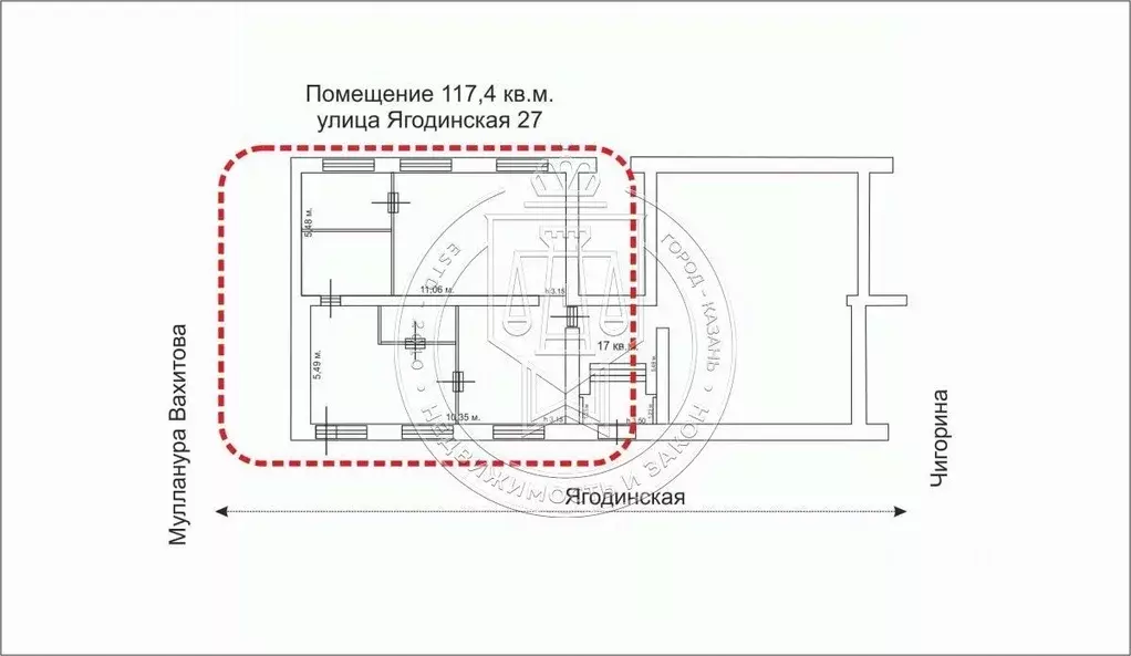 Помещение свободного назначения в Татарстан, Казань Ягодинская ул., 27 ... - Фото 2