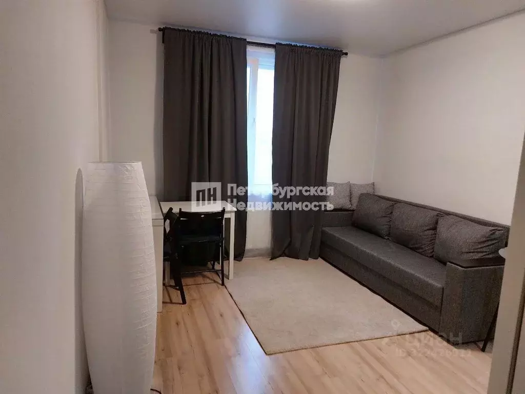 Студия Санкт-Петербург ул. Вадима Шефнера, 14к1 (25.0 м) - Фото 2