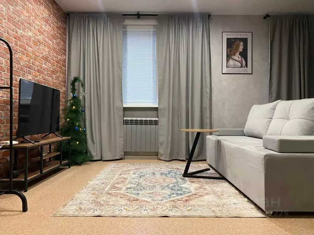 Студия Самарская область, Тольятти ул. Кирова, 3Б (34.0 м) - Фото 1