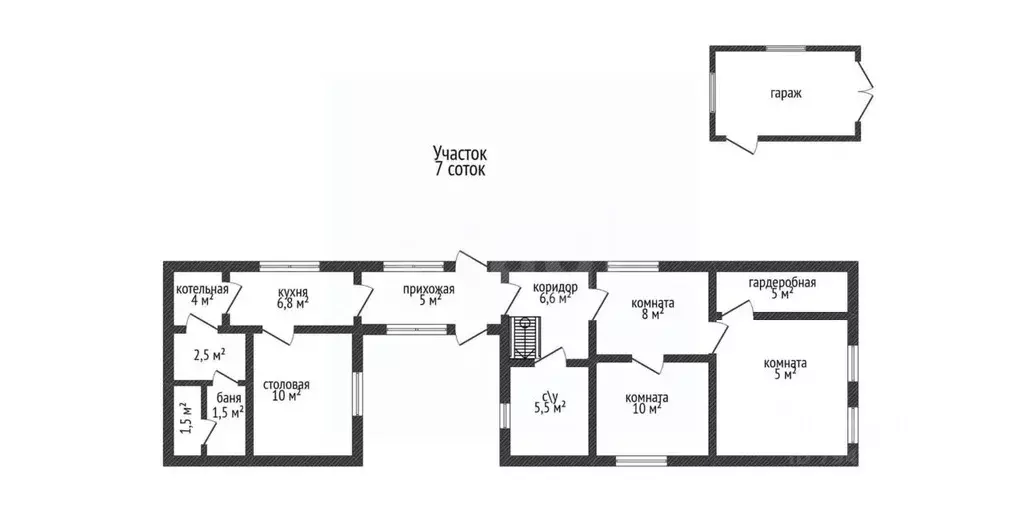 Дом в Адыгея, Майкоп Линейная ул. (86 м) - Фото 2