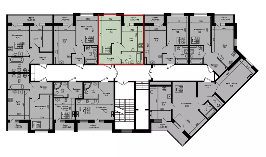 1-к кв. Краснодарский край, Туапсинский муниципальный округ, с. Небуг ... - Фото 2