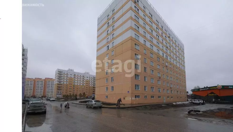 Квартира-студия: Новосибирск, улица Дмитрия Шмонина, 1 (32.5 м) - Фото 2