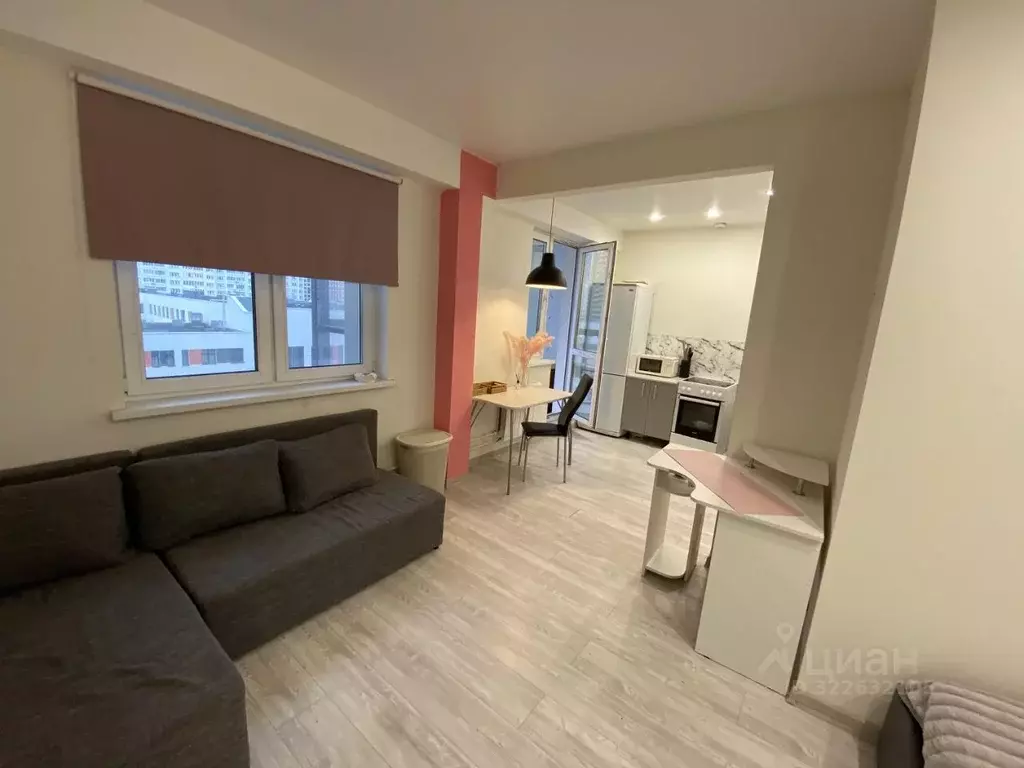 1-к кв. Московская область, Ленинский городской округ, Боброво пгт ул. ... - Фото 1