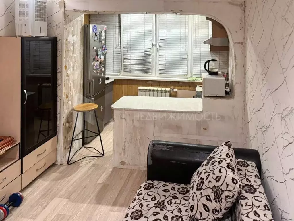 1-к кв. Тюменская область, Тюмень ул. Бабарынка, 20а (14.7 м) - Фото 1